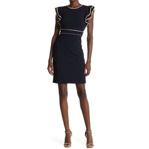 TOMMY HILFIGER Flutter Sleeve Dress - 4